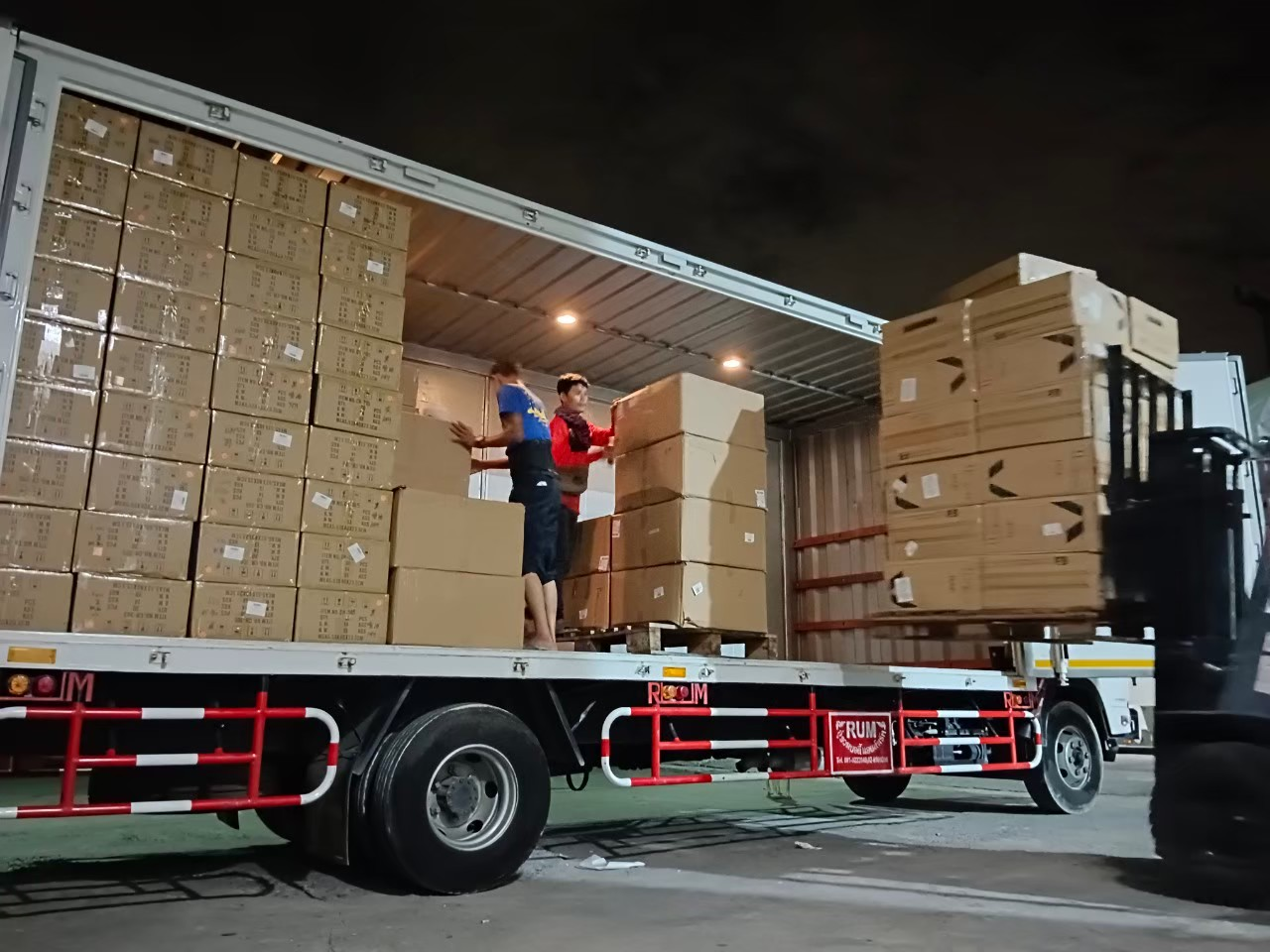 ผลงานนำเข้าสินค้าจากจีน TEG CARGO กวางโจว อี้อู เซินเจิ้น