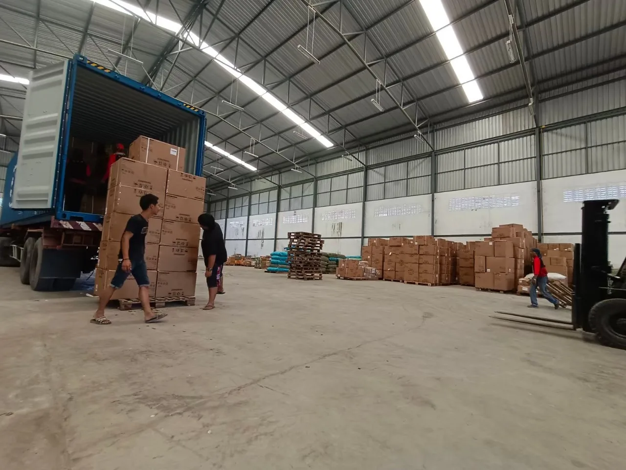ผลงานขนส่งจีนไทย TEG CARGO บริการครบวงจรถึงมือลูกค้า