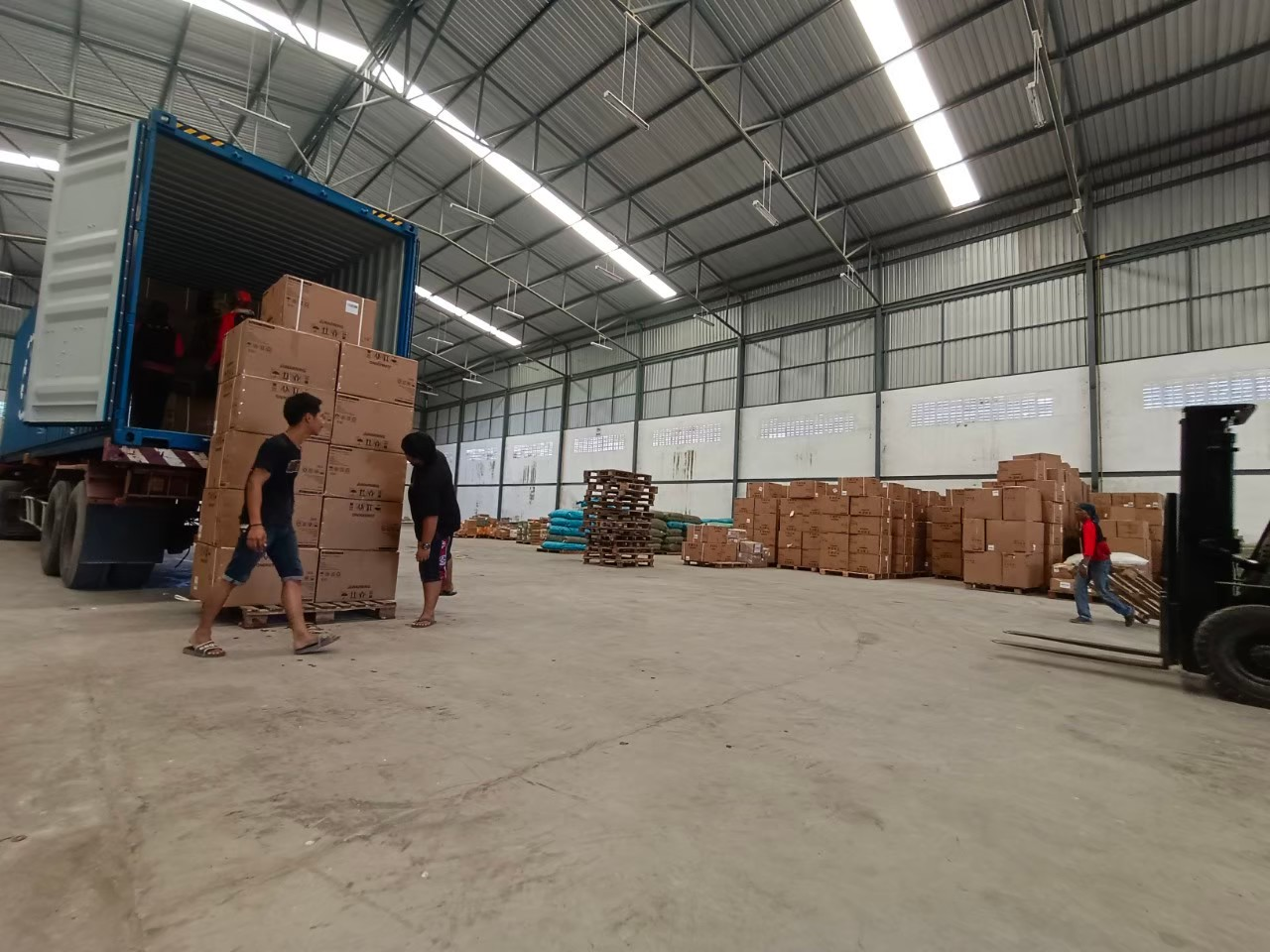 ผลงานขนส่งจีนไทย TEG CARGO บริการครบวงจรถึงมือลูกค้า